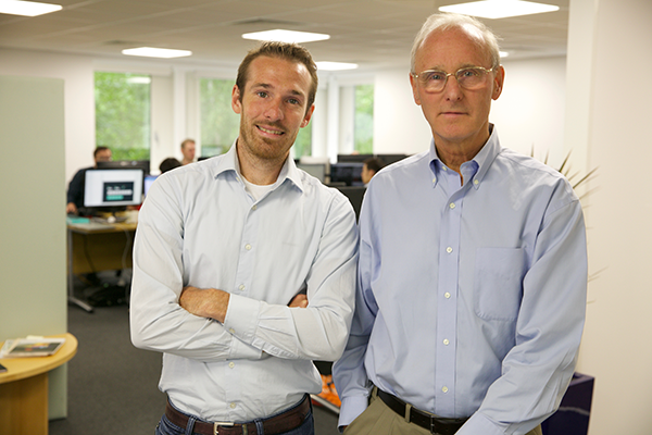 Tim Guilliams and David Brown of Healx